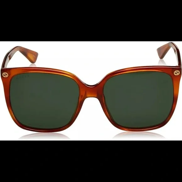 Gucci Brand New Havana Brown Frame Sunglasses (GG0022S 002) - Host Pick Item!! - Picture 4 of 16